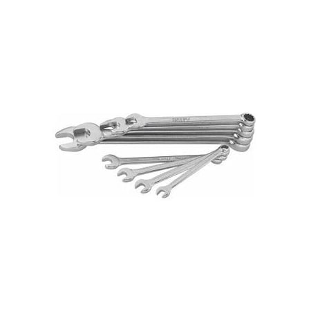 Holex Combination Wrench Set, 9 Pc, 5.5 mm to 19 mm 613960 9